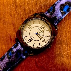 Gossip Print Band Watch